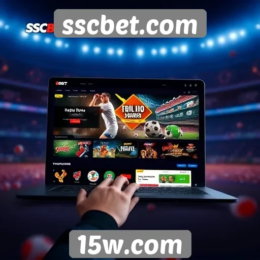 Novas funcionalidades no design do site sscbet.com